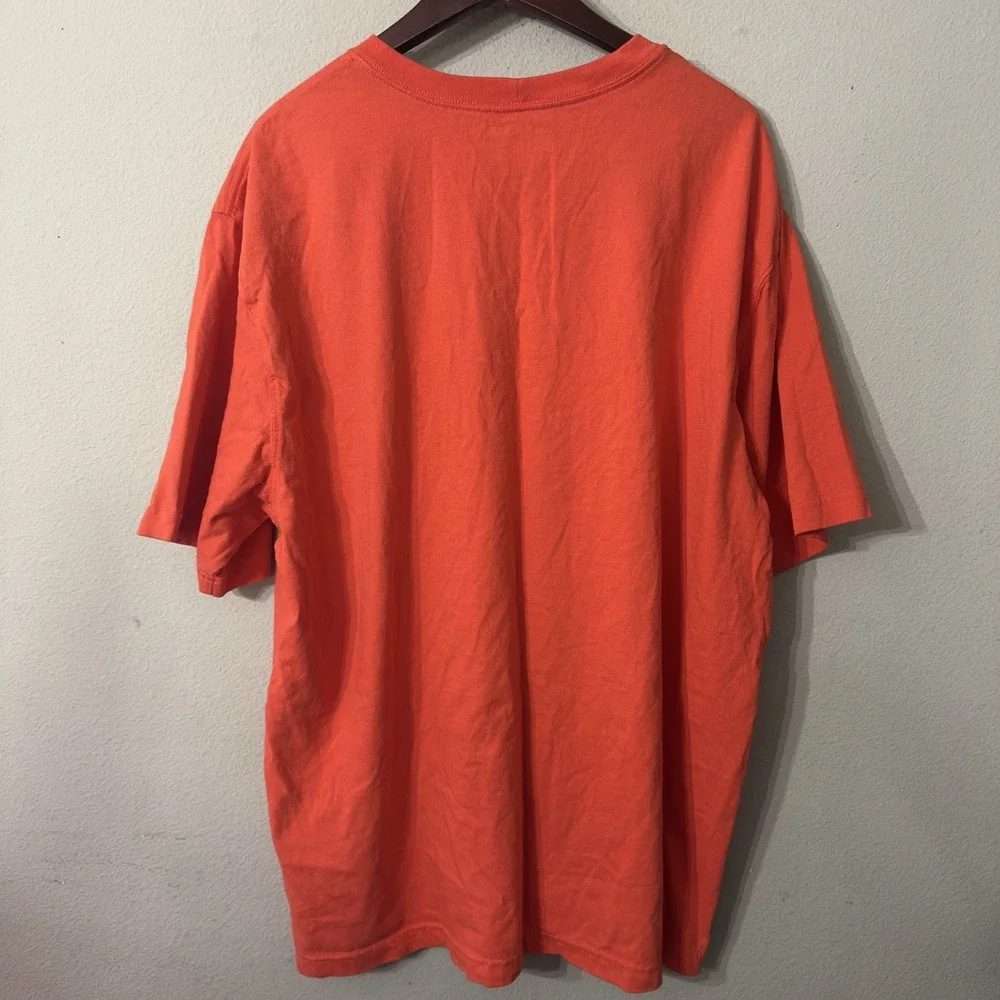 Carhartt K87‎ Loose Fit Short Sleeve Heavy Weight Pocket T Shirt Xl Orange